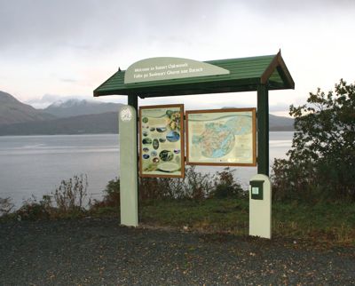Interpretive signage for heritage sites and nature reserves make up a large proportion of Osprey's work.
